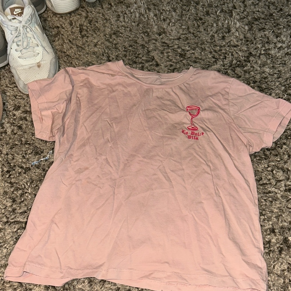 cropped junior tee